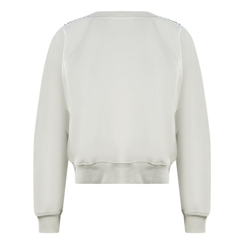 Parajumpers Lauk Brand Logo Taped Sleeve Birch Jumper
